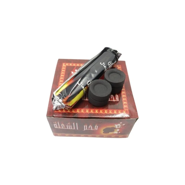 33mm Instant Light Fruit Wood Shisha Charcoal