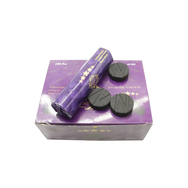 40mm round charcoal 40mm round charcoal